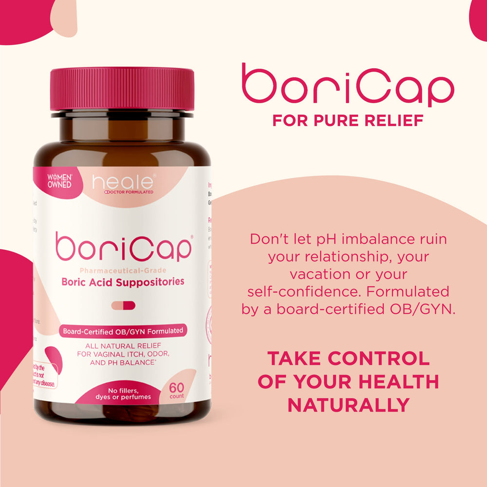 BoriCap Heale one capsule close-up for daily use