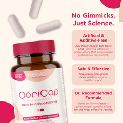 BoriCap usage instruction page demonstrates a simple routine for consistency.