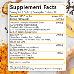 Bosmeric SR turmeric curcumin C3 complex visual