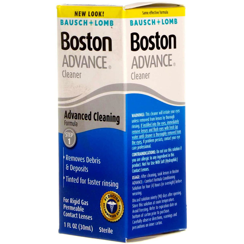 Deposit removal support helps maintain lens clarity.