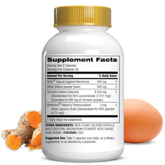 Botanic Choice Fast Act Joint Comfort capsules shown for convenient daily use.
