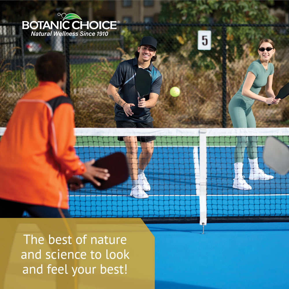 Botanic Choice Fast Act Joint Comfort dosing cap enabling easy daily dosing.