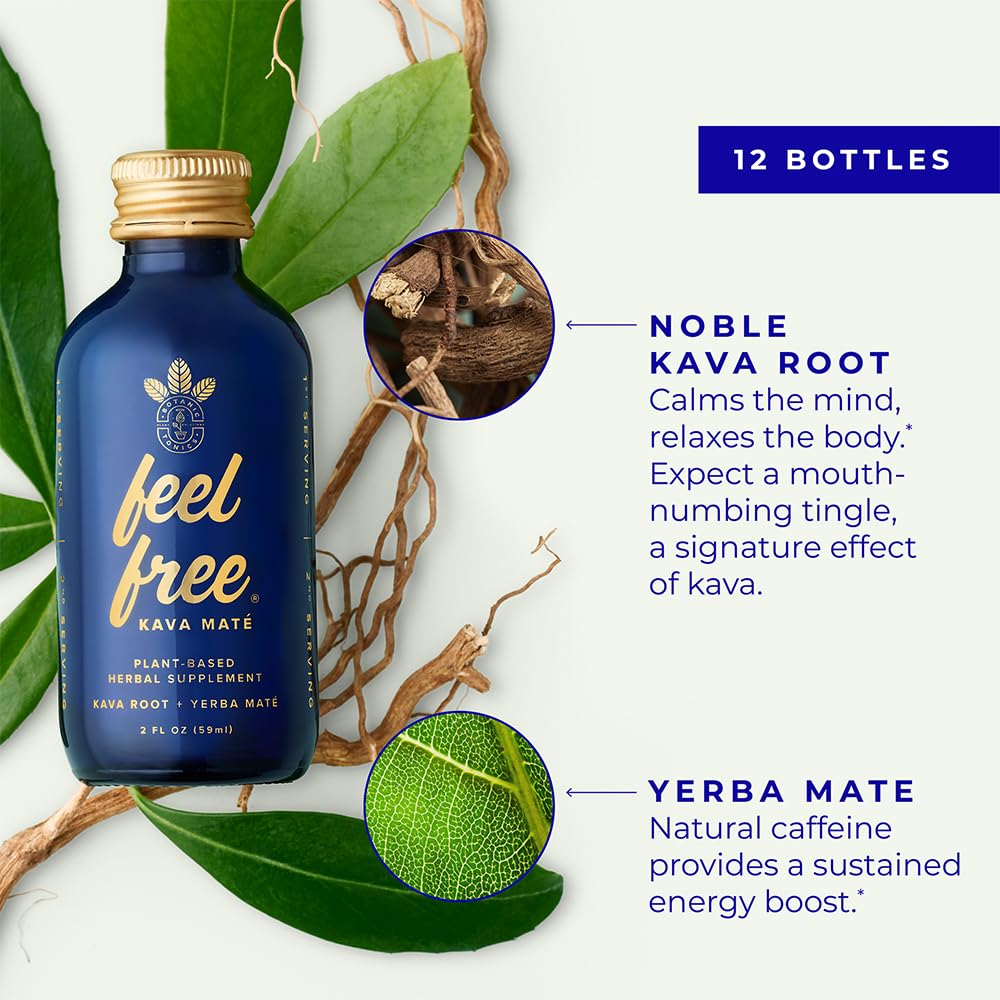 Close-up of the earthy, refined taste of Botanic Tonics Kava Mate.