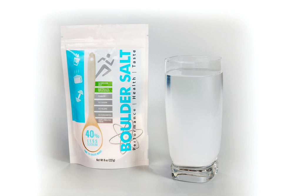 Colorado-made Boulder Salt branding emphasizes purity and regional craft