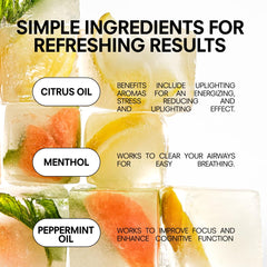 Boy Smells Citrus Sniffer nasal stick pocket-size convenience.