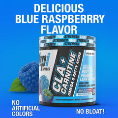 BPI Sports CLA+Carnitine nutrition label panel.