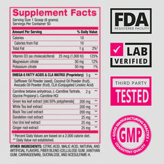 Fruit Punch flavor label on BPI Shredded jar