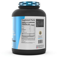 BPI Sports Whey HD scoop beside tub for precise serving.