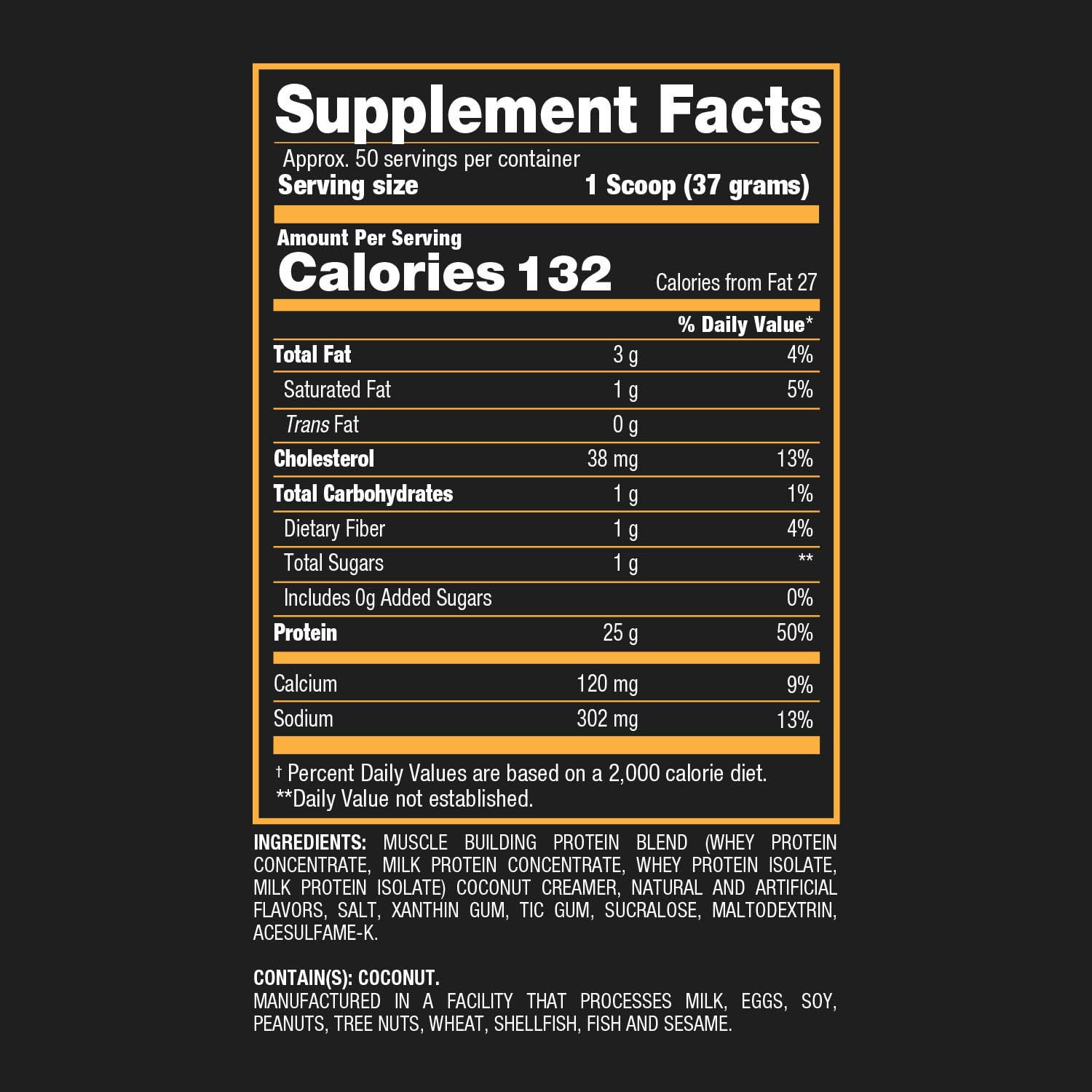 Shaker cup with Whey HD powder mixed for a shake.