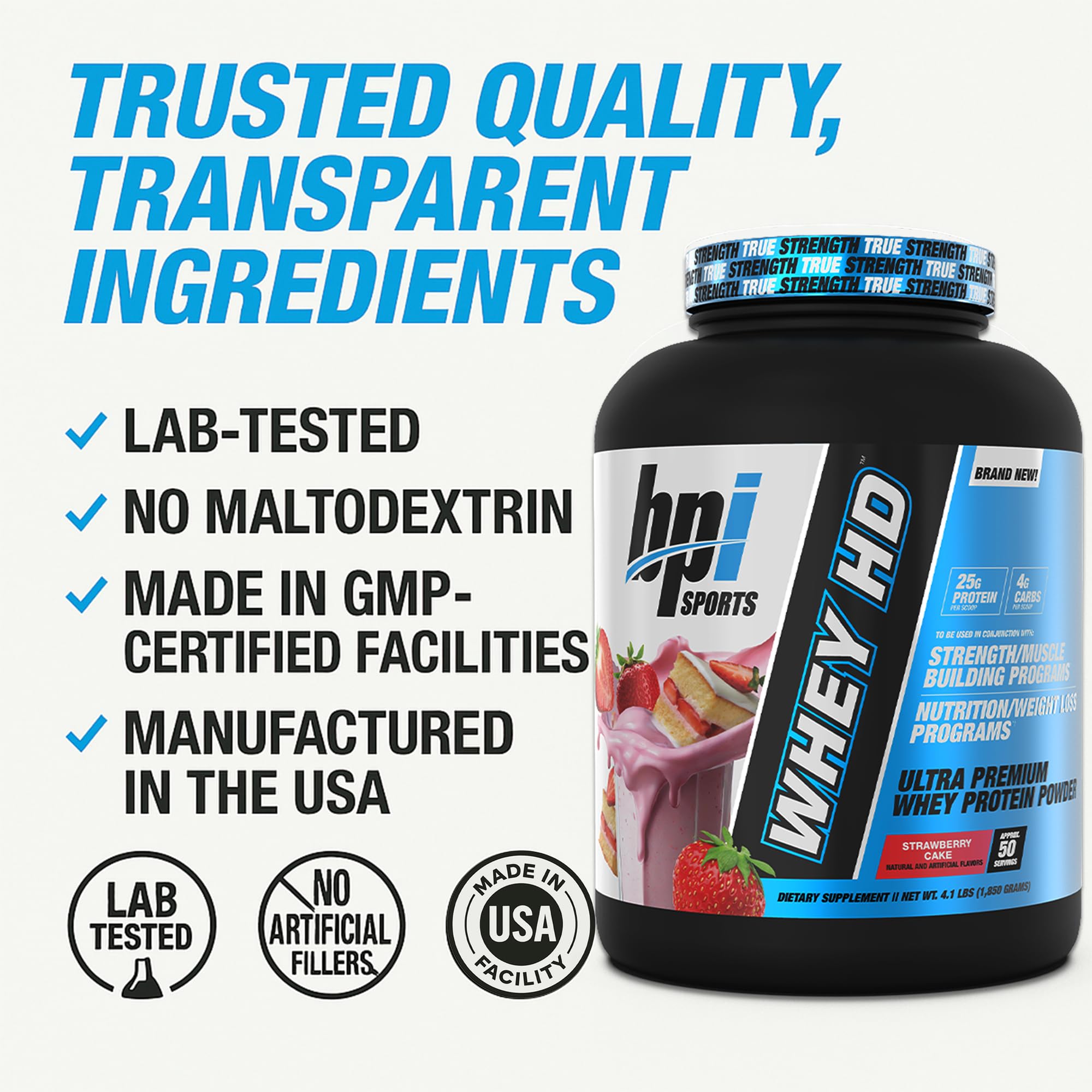 BPI Sports Whey HD enzyme blend image hints at easier digestion