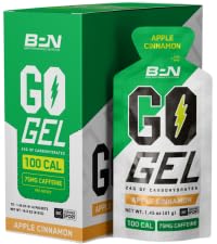 BARE PERFORMANCE NUTRITION Go Gel Endurance Apple Cinnamon pack for quick energy during runs