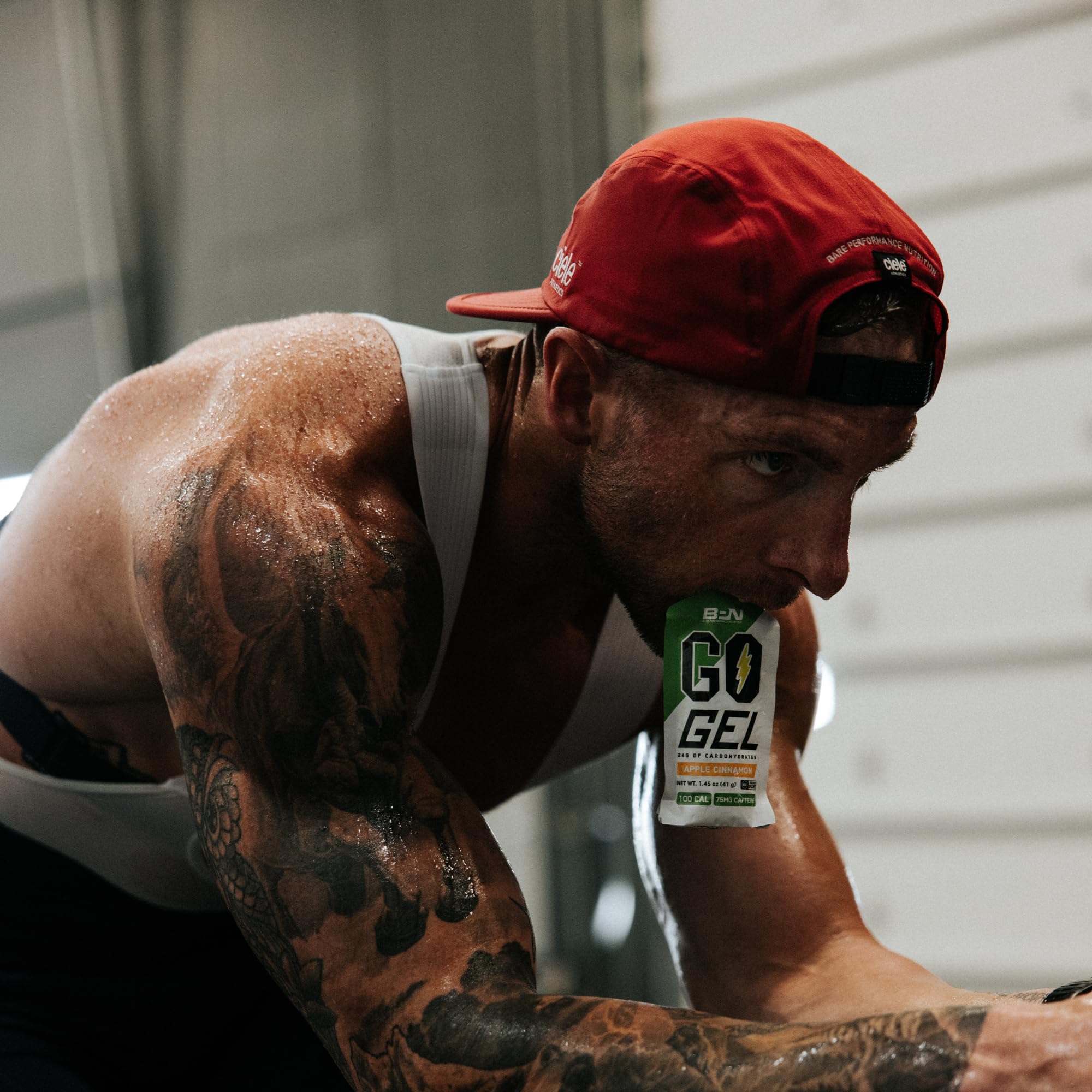 BARE PERFORMANCE NUTRITION Go Gel Endurance key-ingredients highlight featuring natural energy sources