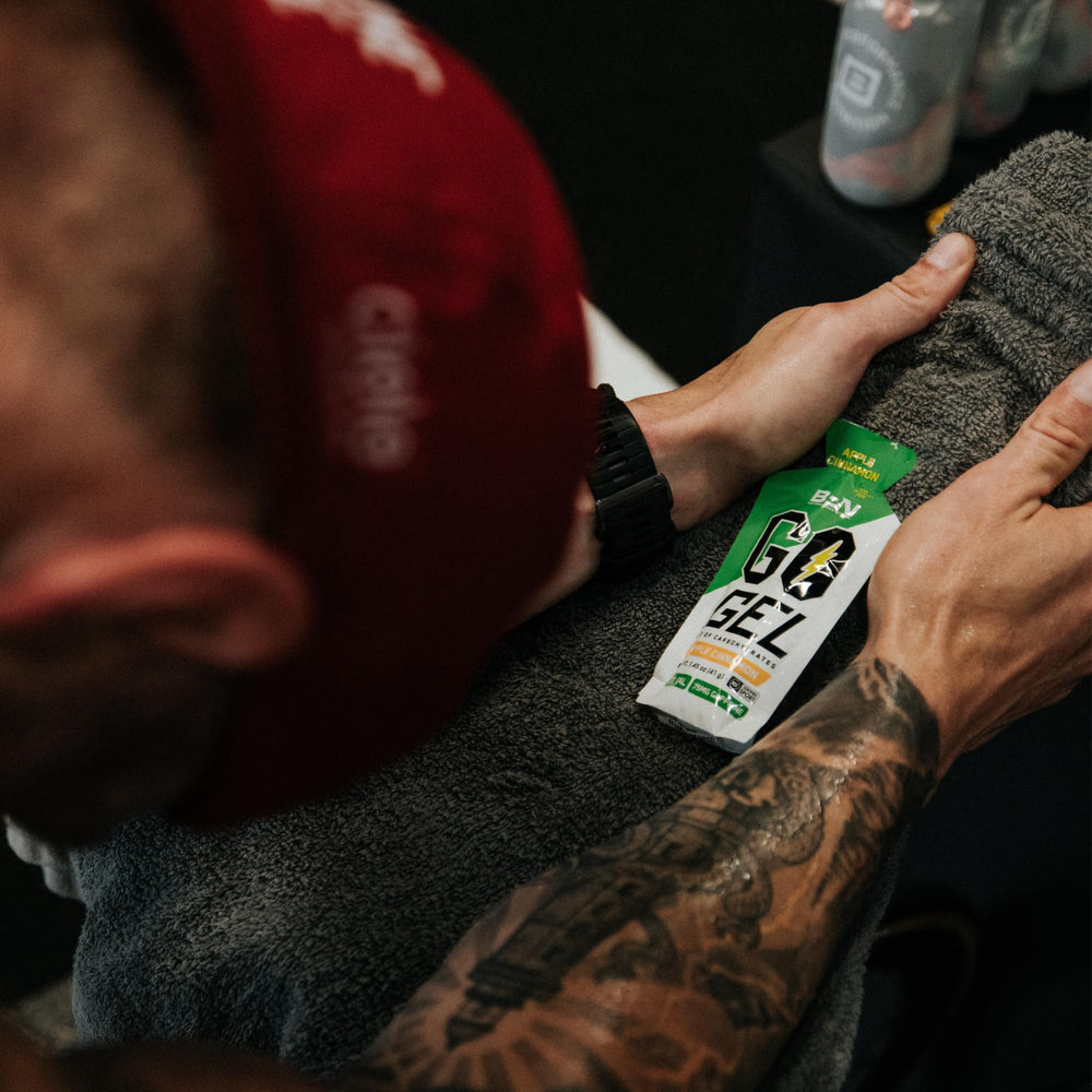 BARE PERFORMANCE NUTRITION Go Gel Endurance on-the-run use for steady energy during workouts