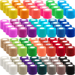 BQTQ 108 rolls colorful bandage wrap display for versatile wrapping