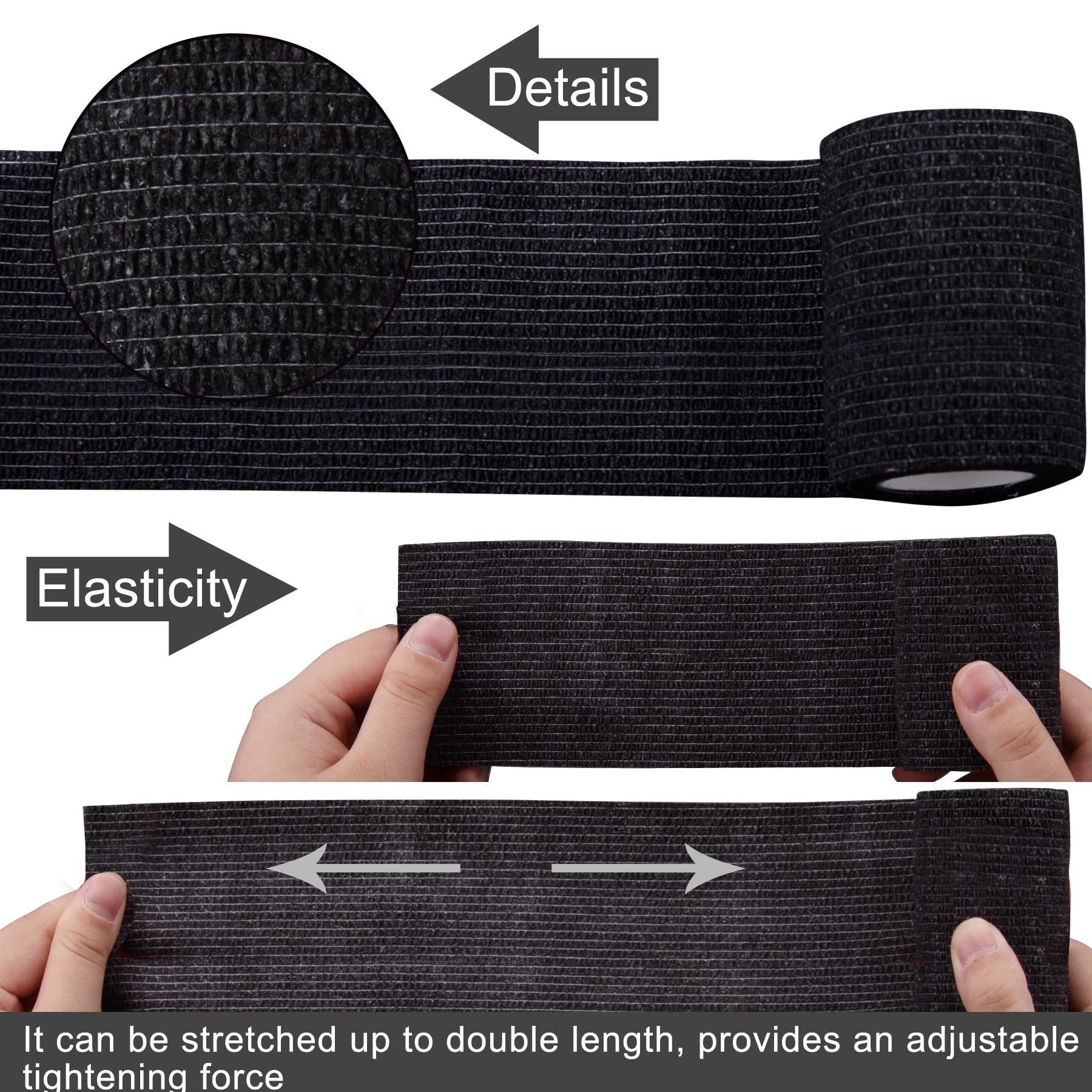 BQTQ easy-tear wrap lets you tighten by hand.