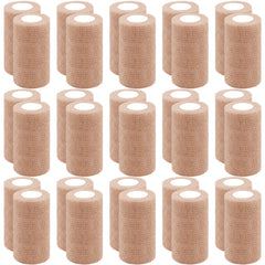 BQTQ 30 rolls self adhesive bandage wrap packaging ready for easy use.