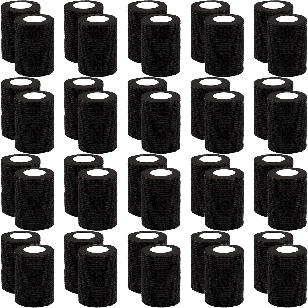 BQTQ 40-rolls self-adherent bandage wrap, easy removal with no sticky residue.