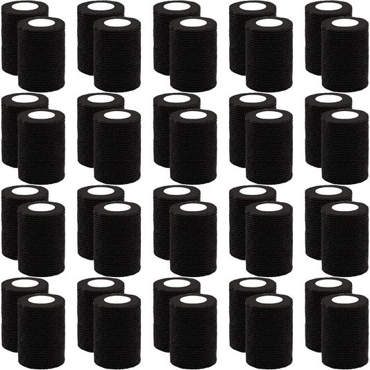 BQTQ 40-rolls self-adherent bandage wrap, easy removal with no sticky residue.