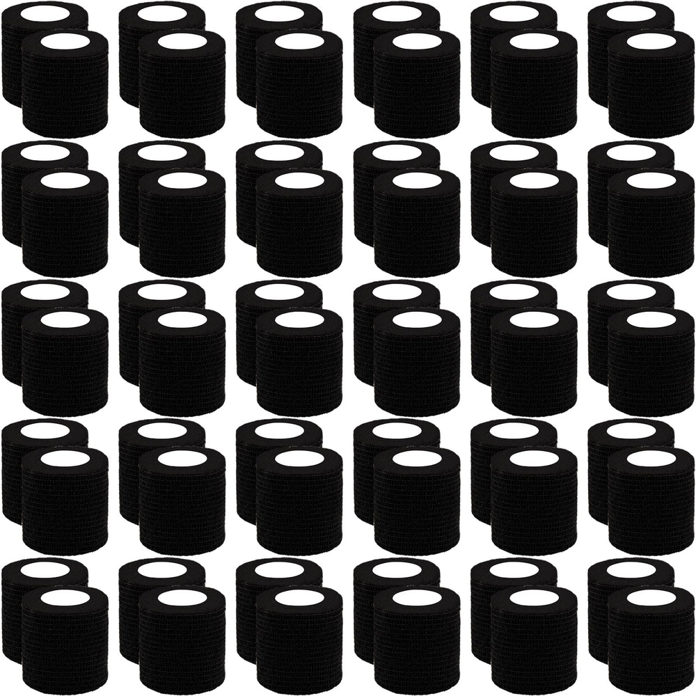 BQTQ self-adhesive bandage wrap, 60 rolls, 2 inch width for quick coverage