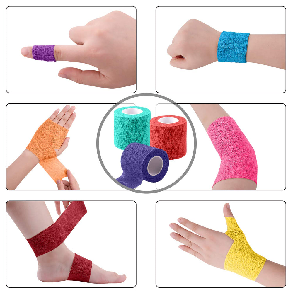 BQTQ breathable odor-free wrap provides secure wrist or ankle support