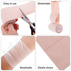 BQTQ elastic tape stretch demonstration highlights adjustable tension