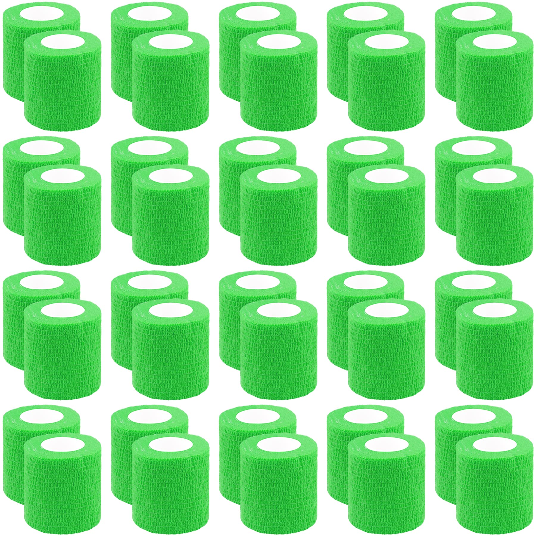 BQTQ neon green bandage roll 2in 5yds for secure, breathable wraps.