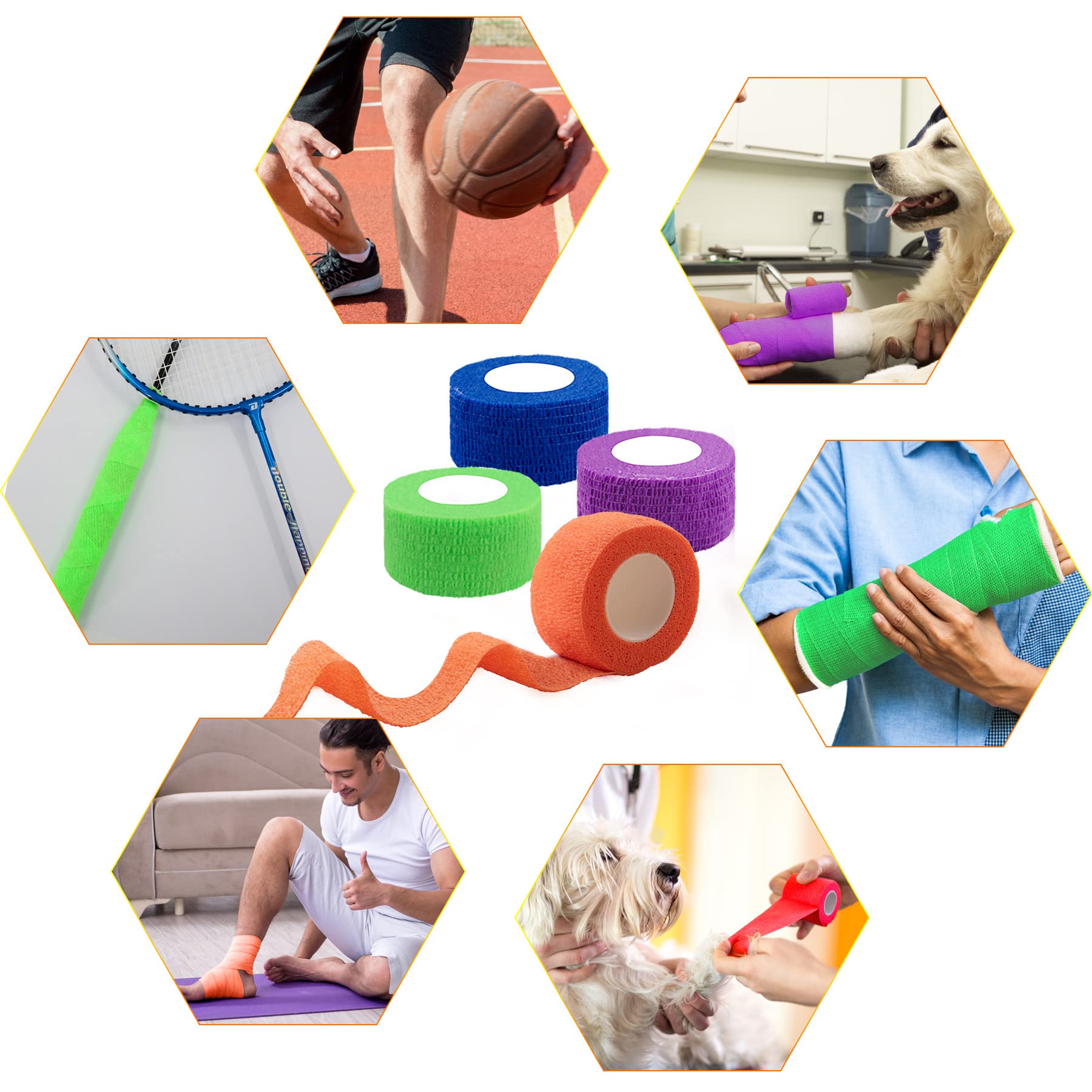BQTQ pet wound wrap suitable for dogs and horses.