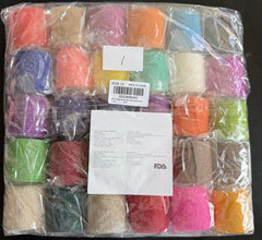BQTQ value-packed bundle with 60 rolls and 30 colors