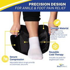 Brace Direct soft interior lining provides comfortable contact during wear.