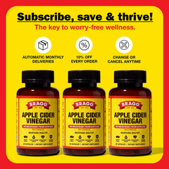 Bragg ACV capsules clean label with no artificial colors or flavors.