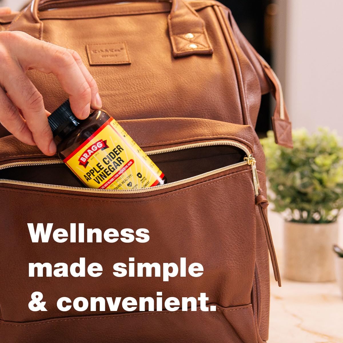 Bragg ACV capsules pack shot showing a 90-count bottle.