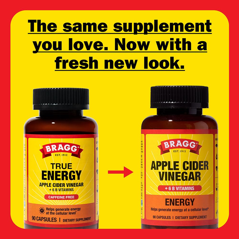 Bragg Energy ACV Capsules used by both men and women seeking energy support.