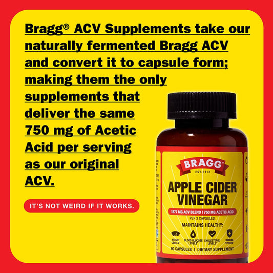 Bragg Vitamin D and Zinc capsules for immune support.