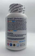 Brain Bean Ultra Berberine HCL package designed for convenient daily use
