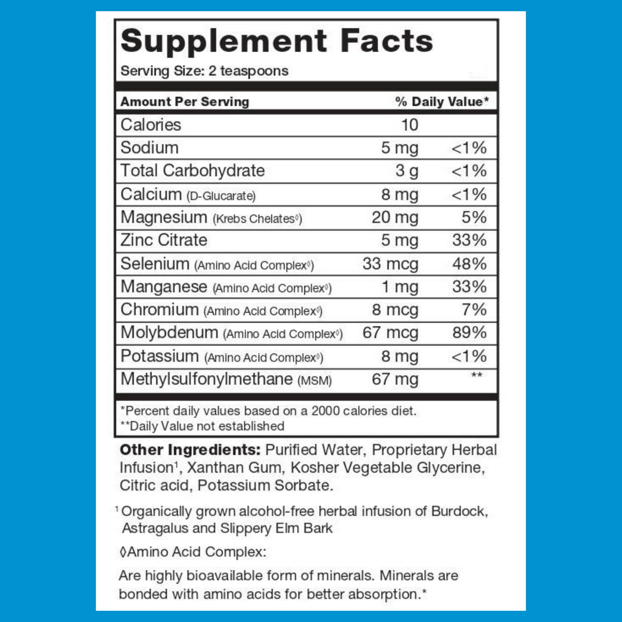 BrainChild Spectrum Support Minerals sensory-friendly formulation aids picky eaters.