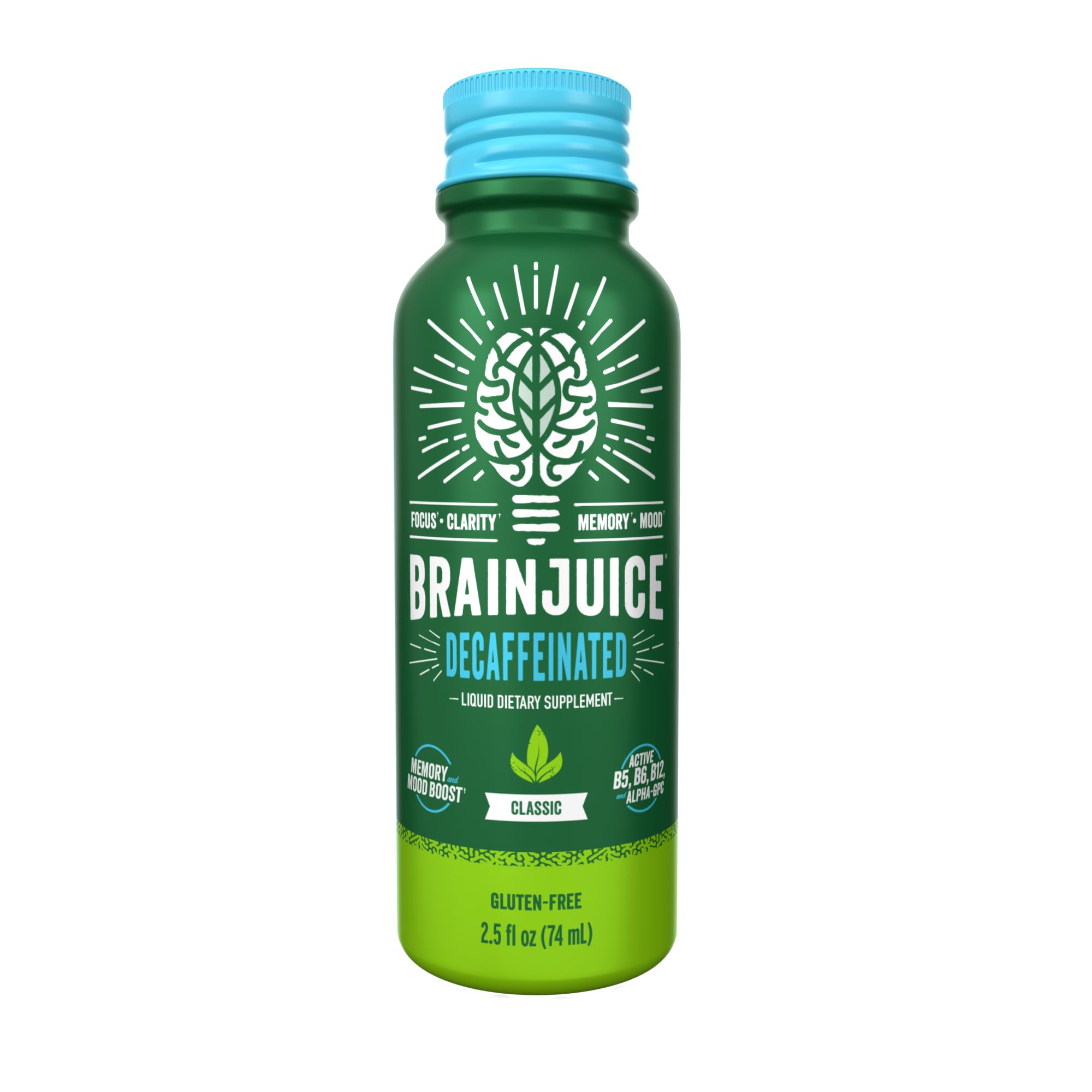 BrainJuice Recyclable aluminium packaging supports sustainability.