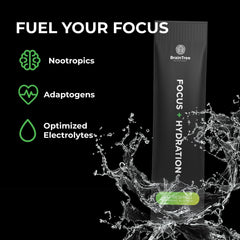 BrainTree Focus and Hydration pink Himalayan salt detail showing mineral balance and absorption.