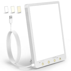 Brand Set 10000 Lux lamp full spectrum for energizing daylight indoors.