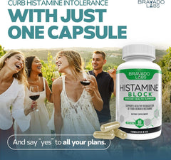Bravado Labs DAO capsules close-up showing high potency formula