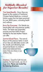 Bravo Tea Bye Cough platycodon root close-up for a traditional infusion