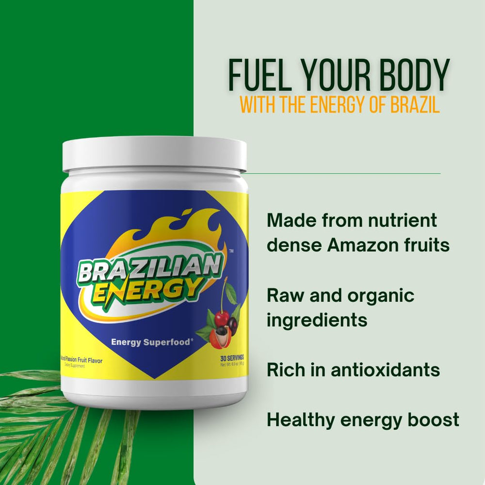 Brazilian Energy dissolves quickly in water for a refreshing caffeine lift
