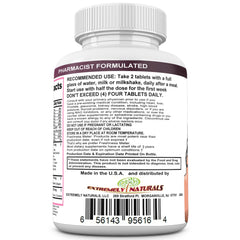 BREASTMAX tablets in hand illustrate accessible non-surgical option for subtle fullness.