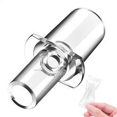 Breathalyzer mouthpiece individually wrapped packaging ensures personal use.