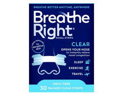 Breathe Right pack of 3 box visible for discreet overnight use