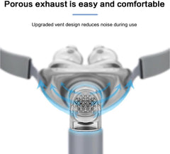 BreathHome nasal pillow frame offers durable structure for reliable positioning.