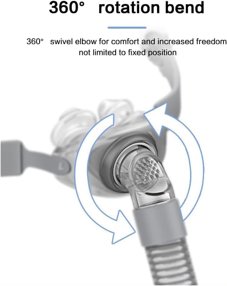 BreathHome nasal pillow headgear provides stable support and easy adjustment.