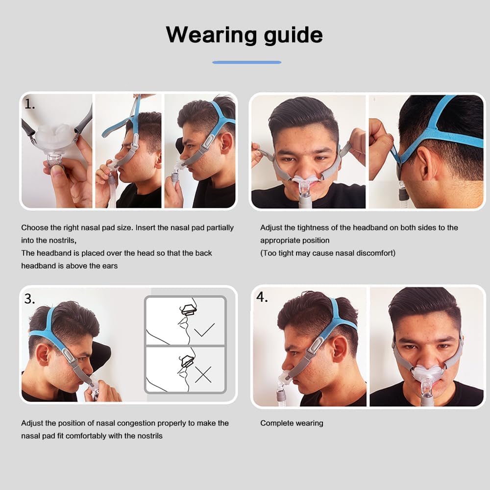 BreathHome nasal pillow replacement kit ready for quick upgrades.