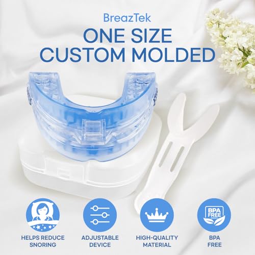 BreazTek adjustable jaw advancement enables a customizable fit.