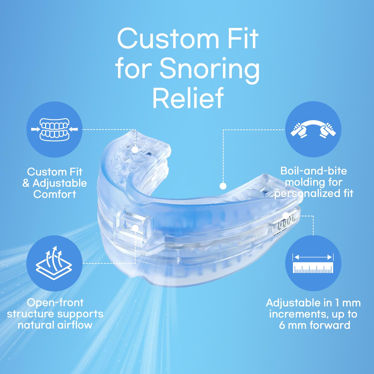 BreazTek reusable design supports nightly use and longevity.