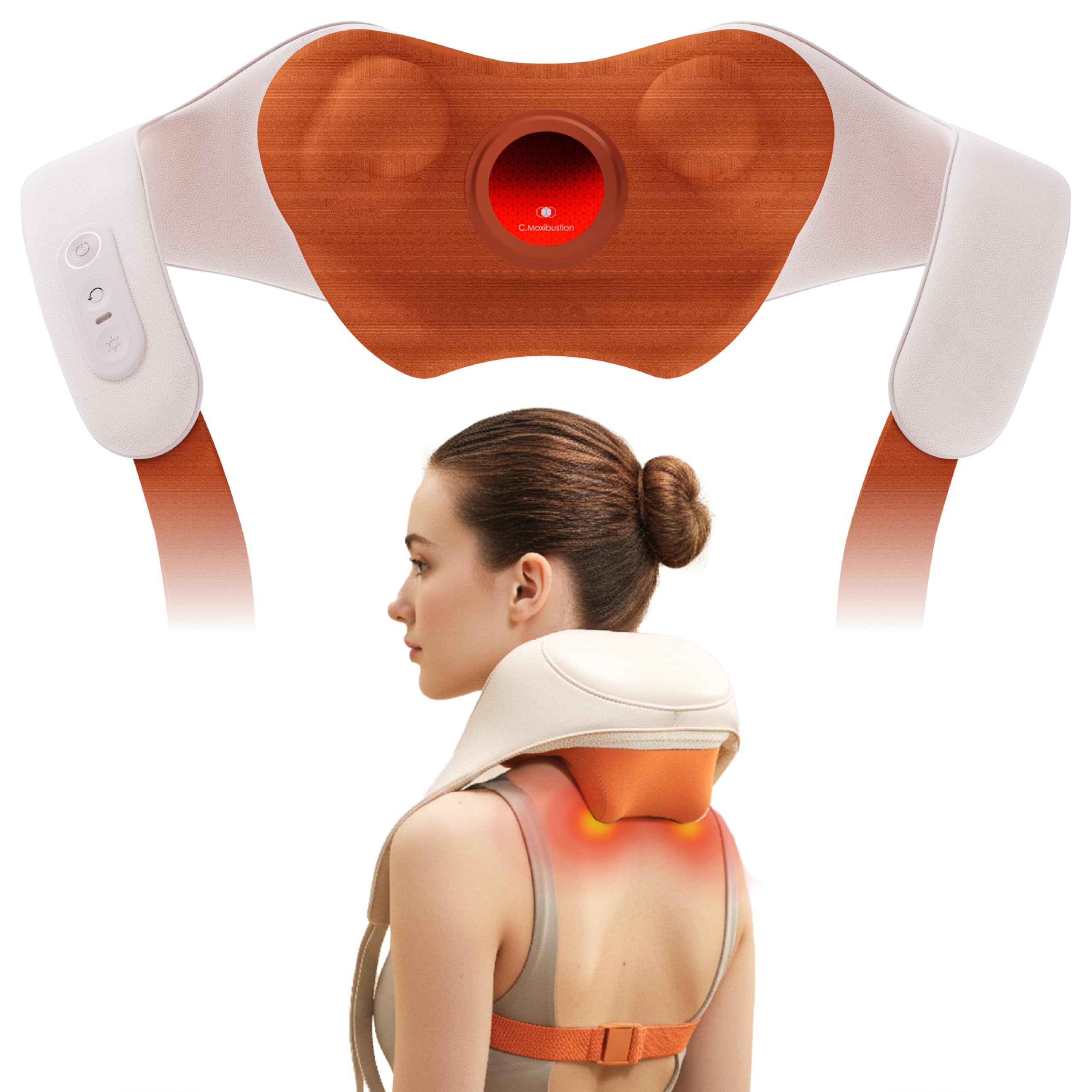 Breo N6 Mini shiatsu neck-shoulder massage for deep relaxation.